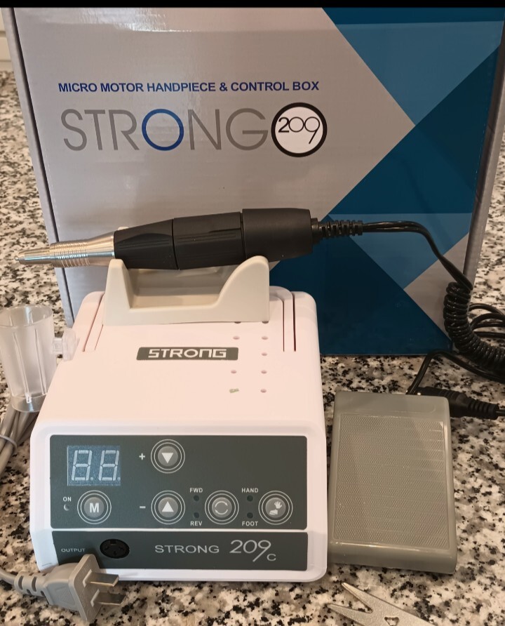 Micromotor Dental Lab Marathon Strong Motor +Polisher Handpiece 35 40 50 RPM