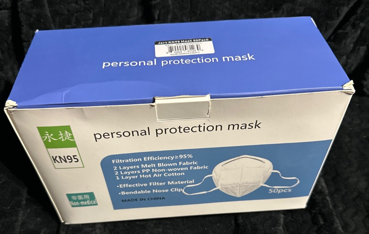 KN95 Personal Protection Mask 50 Pcs.