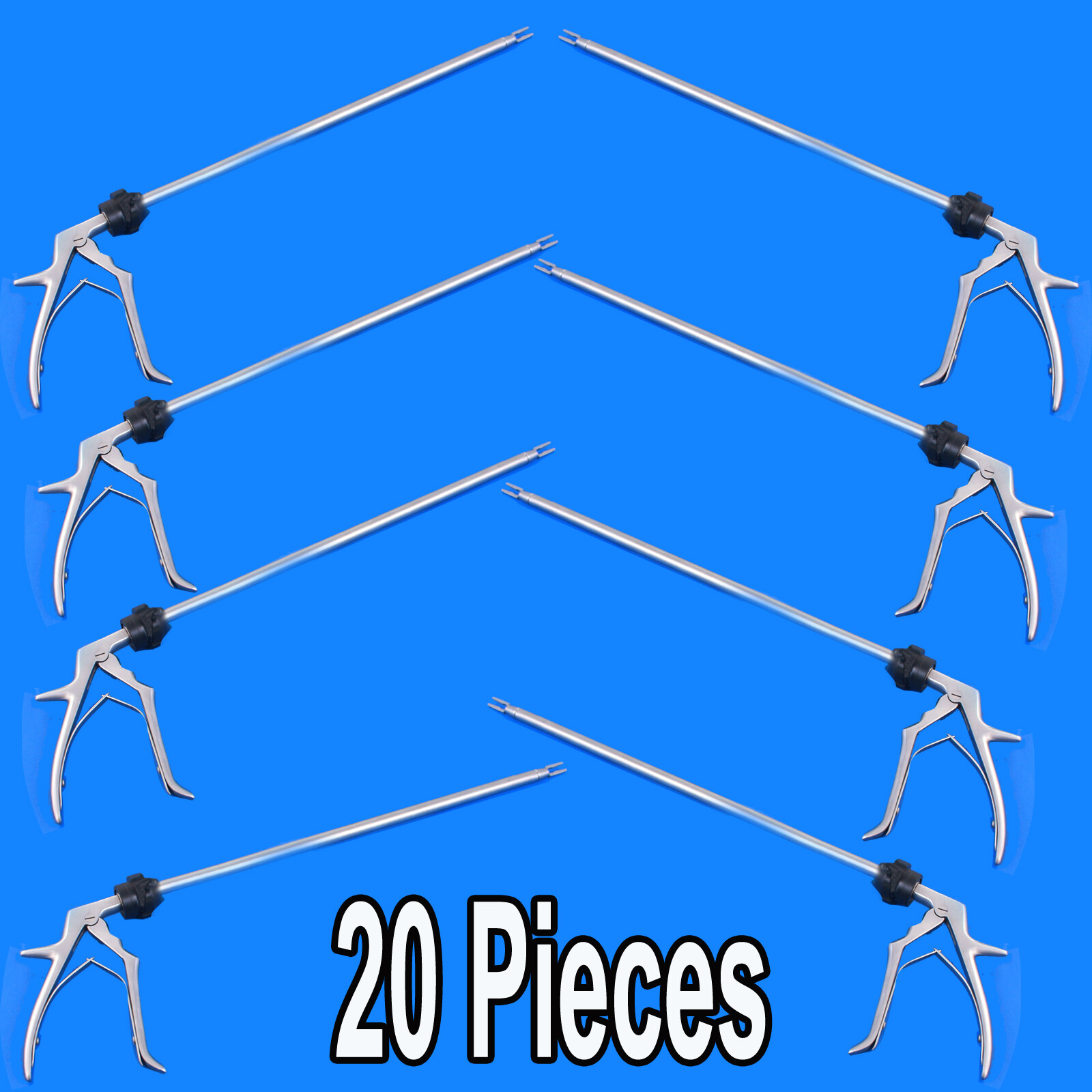 20 Pieces Clip Applicator 2X315mm Laparoscopy Instruments