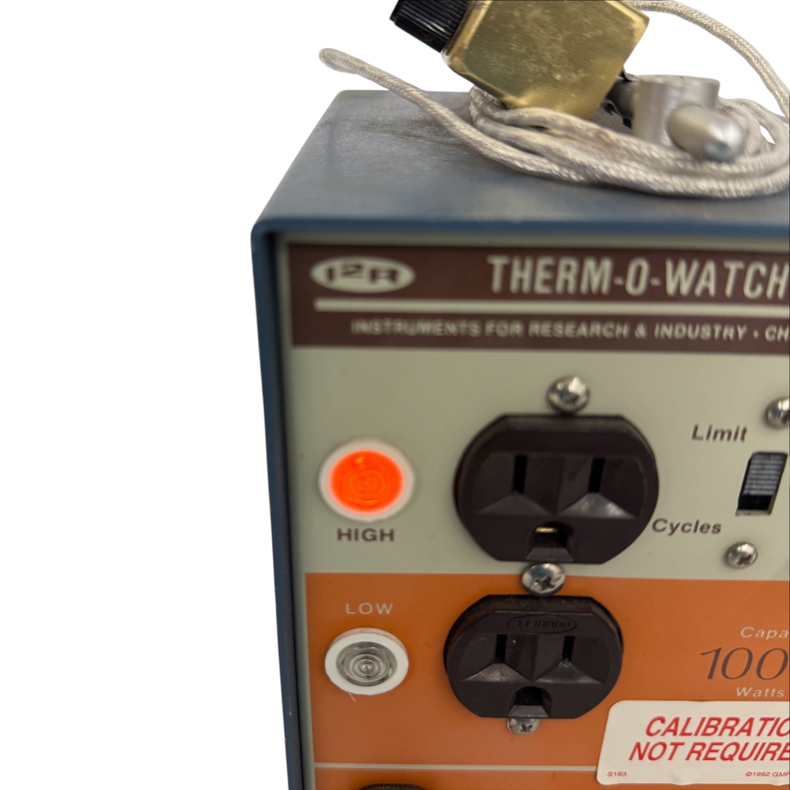 I2R Therm-O-Watch Variable Voltage Controller 1000 Watts Capacity L6-1000SS