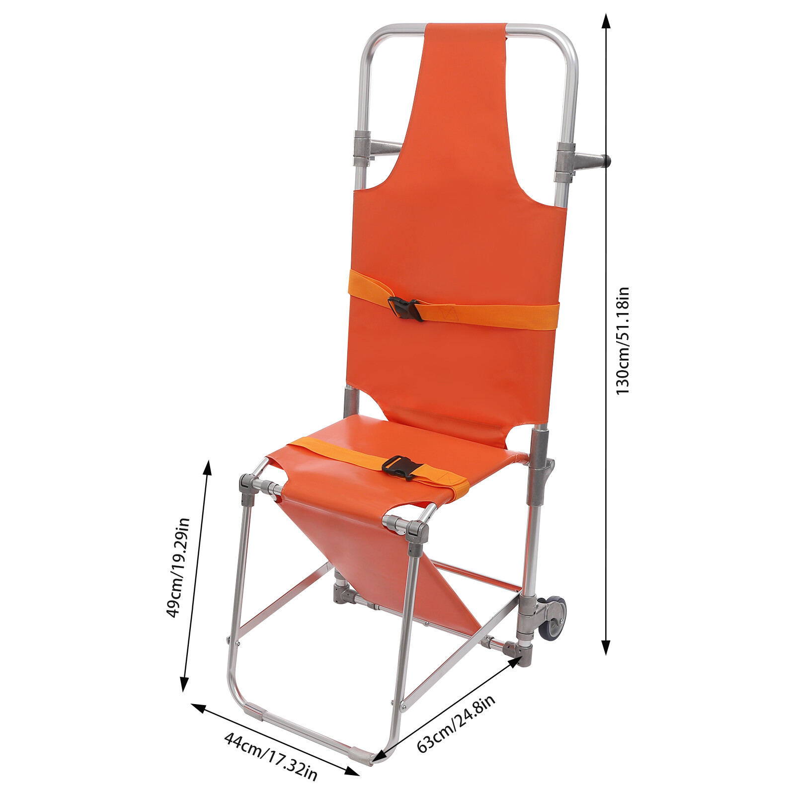 Folding Stair Chair Stair Stretcher Chair -Two Wheeled Elderly Stair Chairs