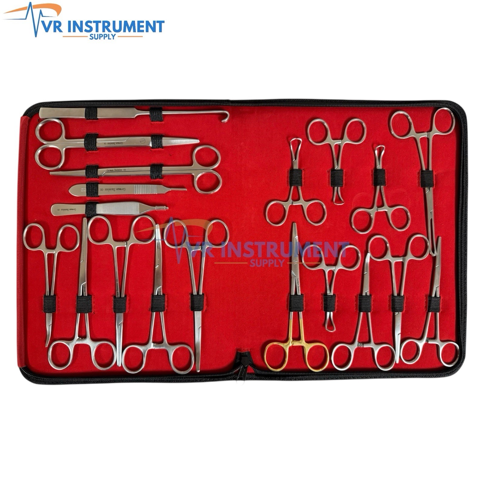 Canine Spay Pack with Bag Veterinary Instrument German Stainless CE