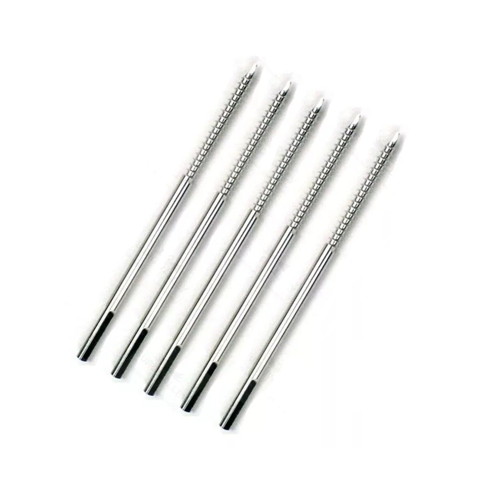 Veterinary Threaded K Wire 1.0mm, 1.5mm & 2.0mm (Lot of 150pcs) Instruments SS