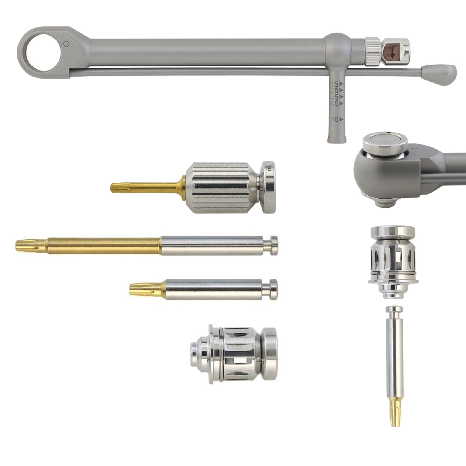 Implant Prosthetic Kit Nobel Biocare Unigrip Screwdriver Torque Wrench Adapter