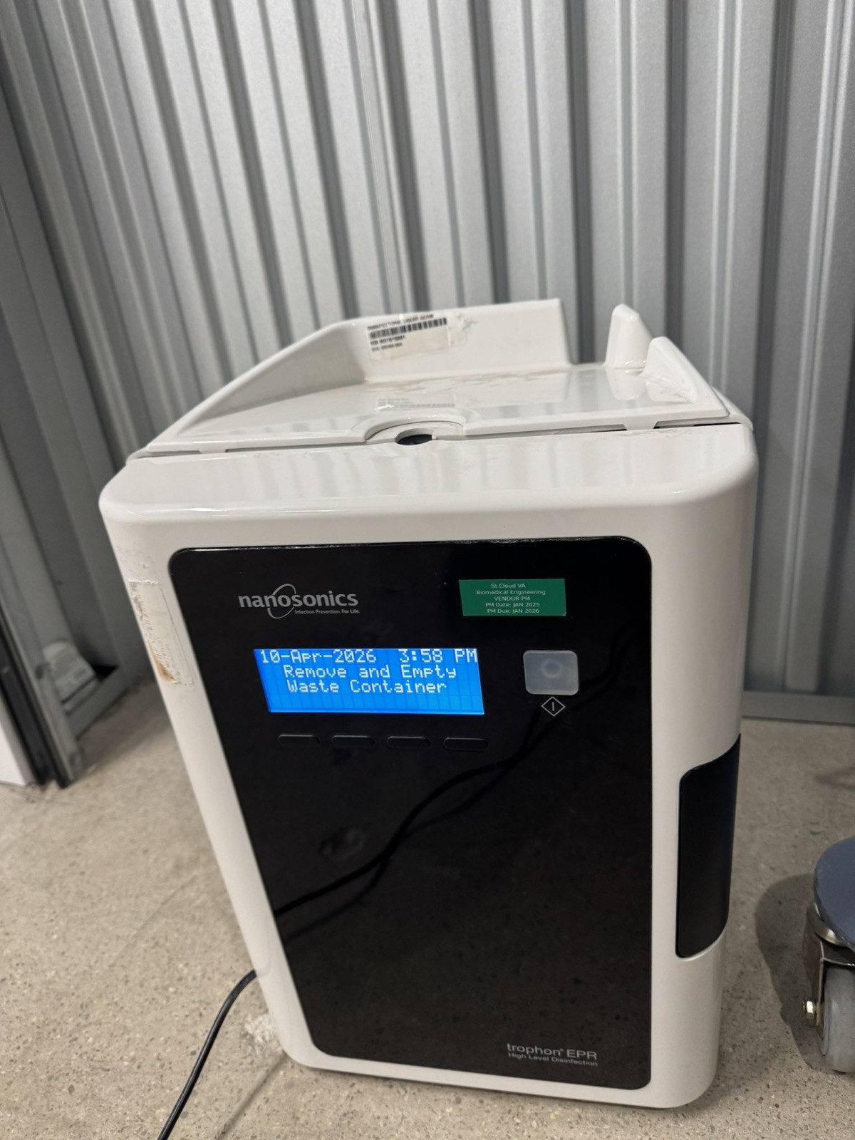 Nanosonics Trophon EPR N00010-US Ultrasound Transducer Disinfection (F637)