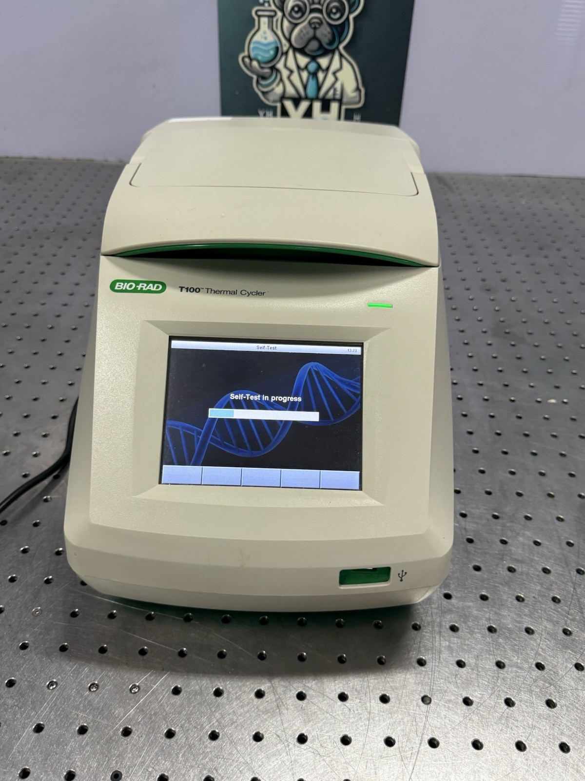 Bio-Rad T100 Thermal Cycler – Touchscreen OK, Self-Test Passed, 4097h, 2012