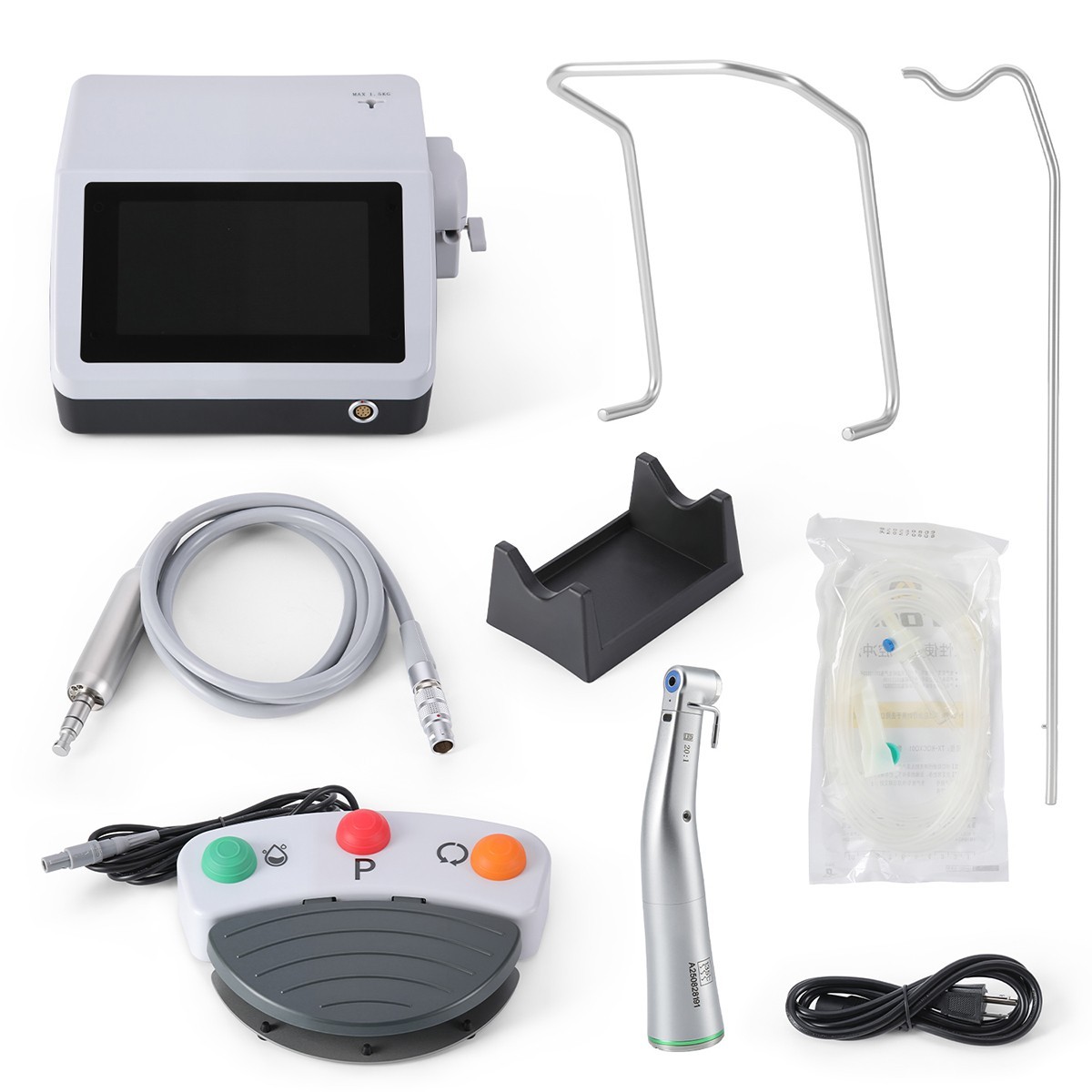 Dental Mobile Delivery Unit Cart Air Compressor Suction 4H /Implant Motor System