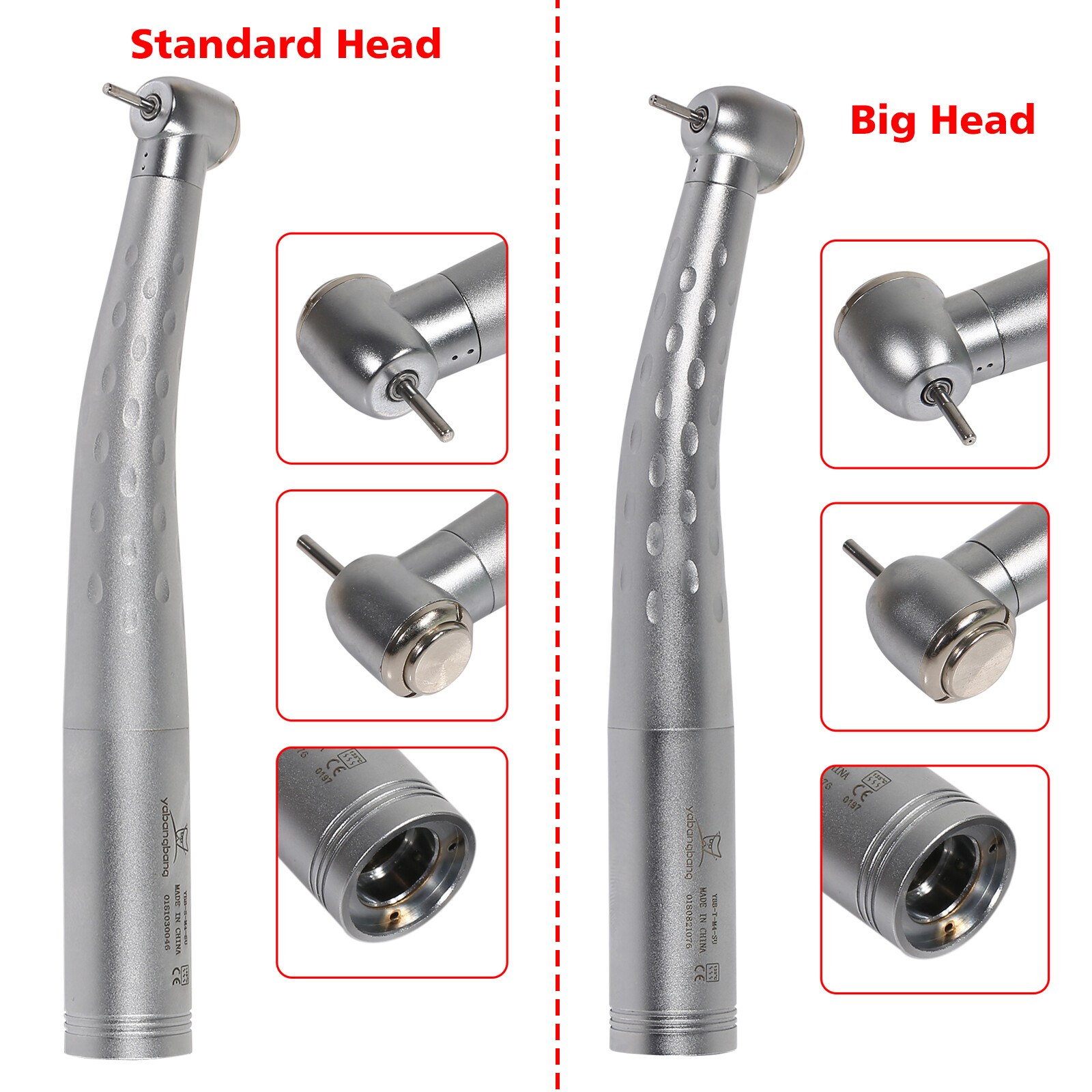 Dental High Speed Handpiece Standard/Big Single Spray fit KaV 4H Coupling Jd