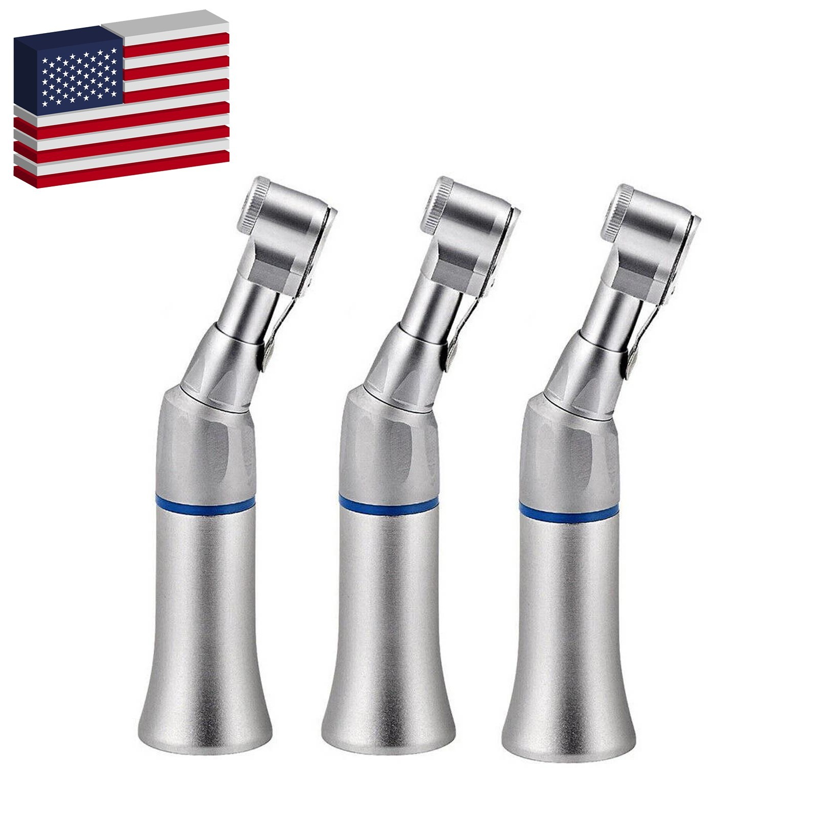 Dental Low Speed Handpiece Straight Contra Angle Air Motor 4 /2H
