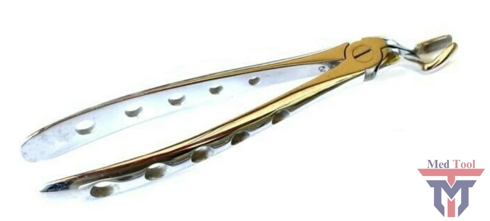Dental Tooth Extracting Forceps Upper Molar with Serrated Jaws