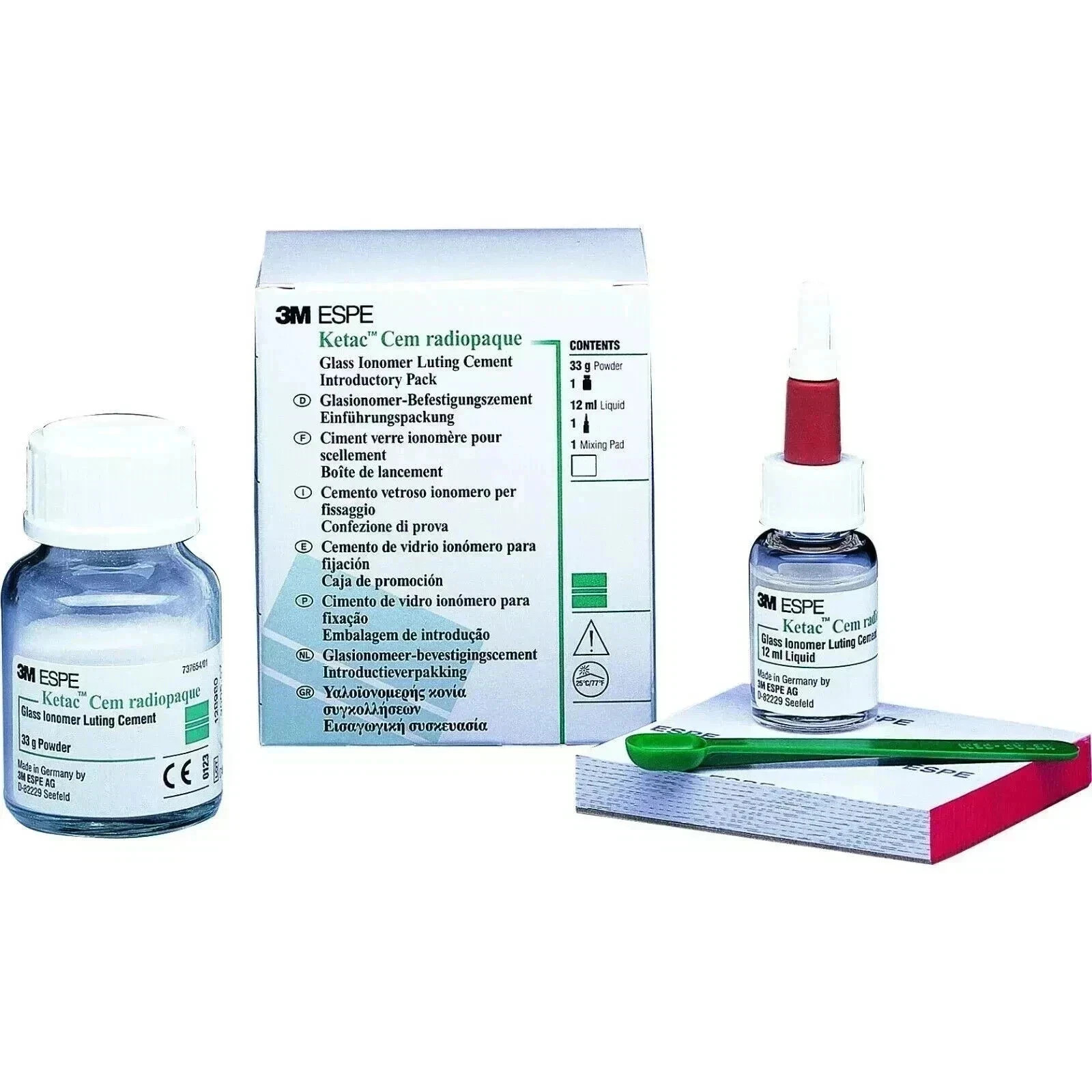 Ketac Cem Radiopaque Introductory Kit (37220) Fresh Stock free shipping ( fast )
