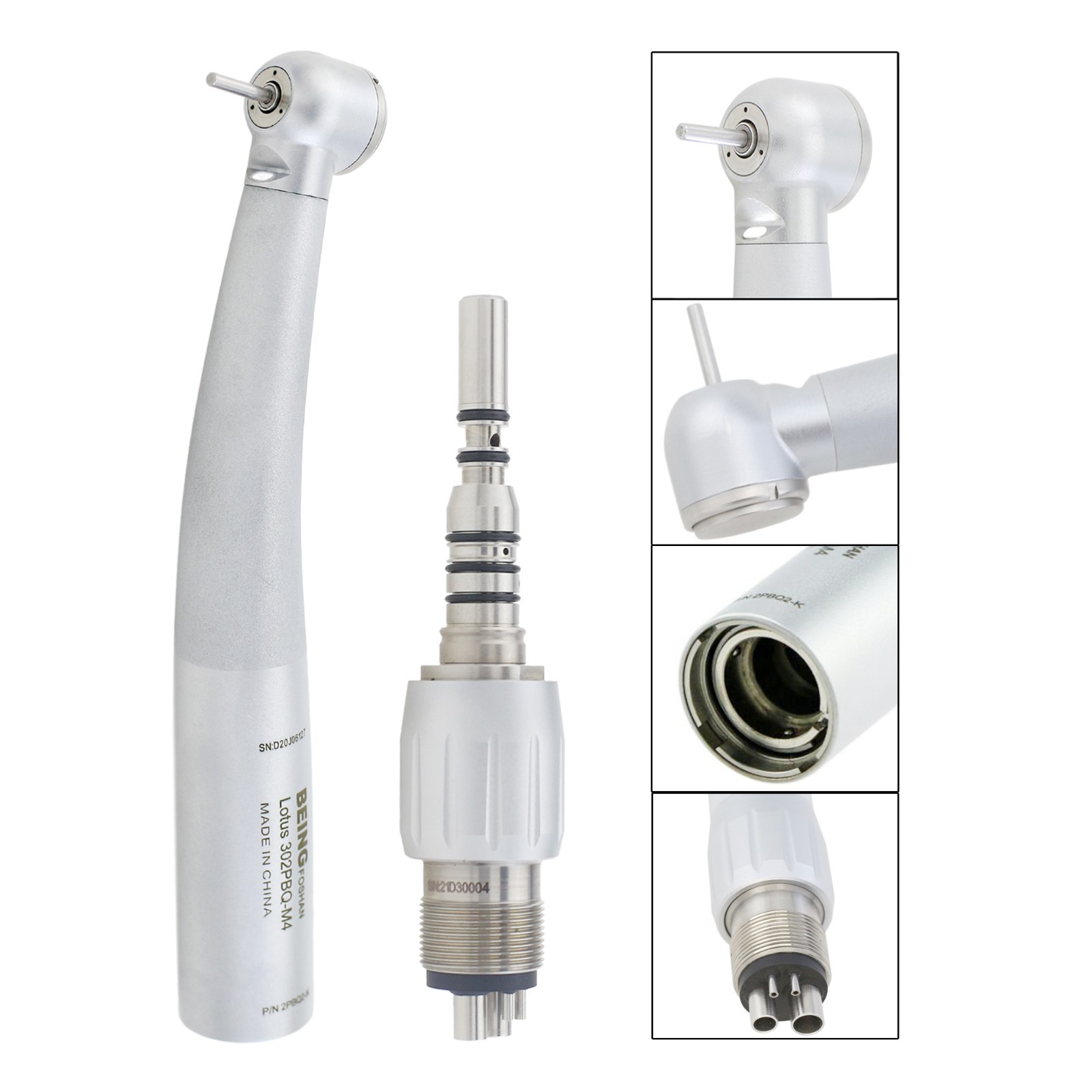 BEING High Speed Handpiece Fiber Optic Surgical 45° Angle KaVo Multiflex Coupler