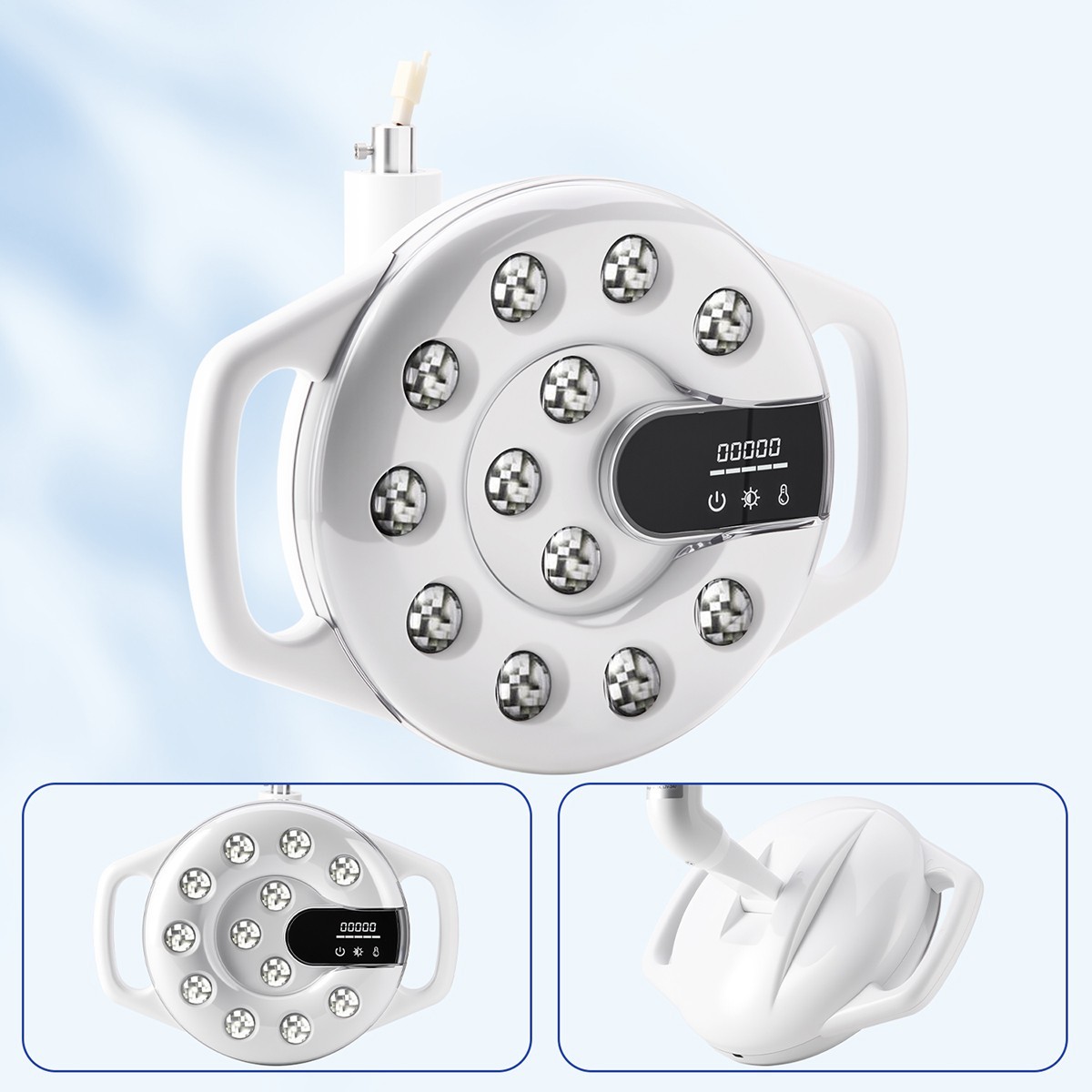9W Dental 6 White LED Lamp Oral Light Ra90 Lamp For Unit Chair