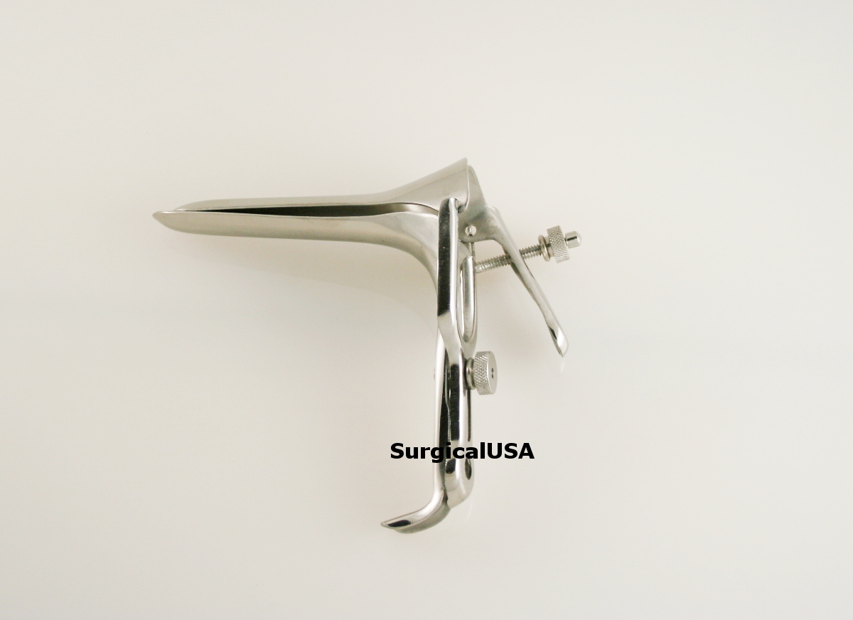 Pederson Vaginal Speculum Large Blade Size 1″ Wide x 4.75″ Long Narrow Model