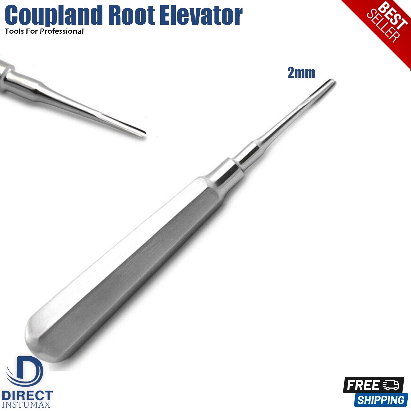 Dental Oral Surgery Root Elevators Kit Coupland Luxation Luxating Elevator Cryer