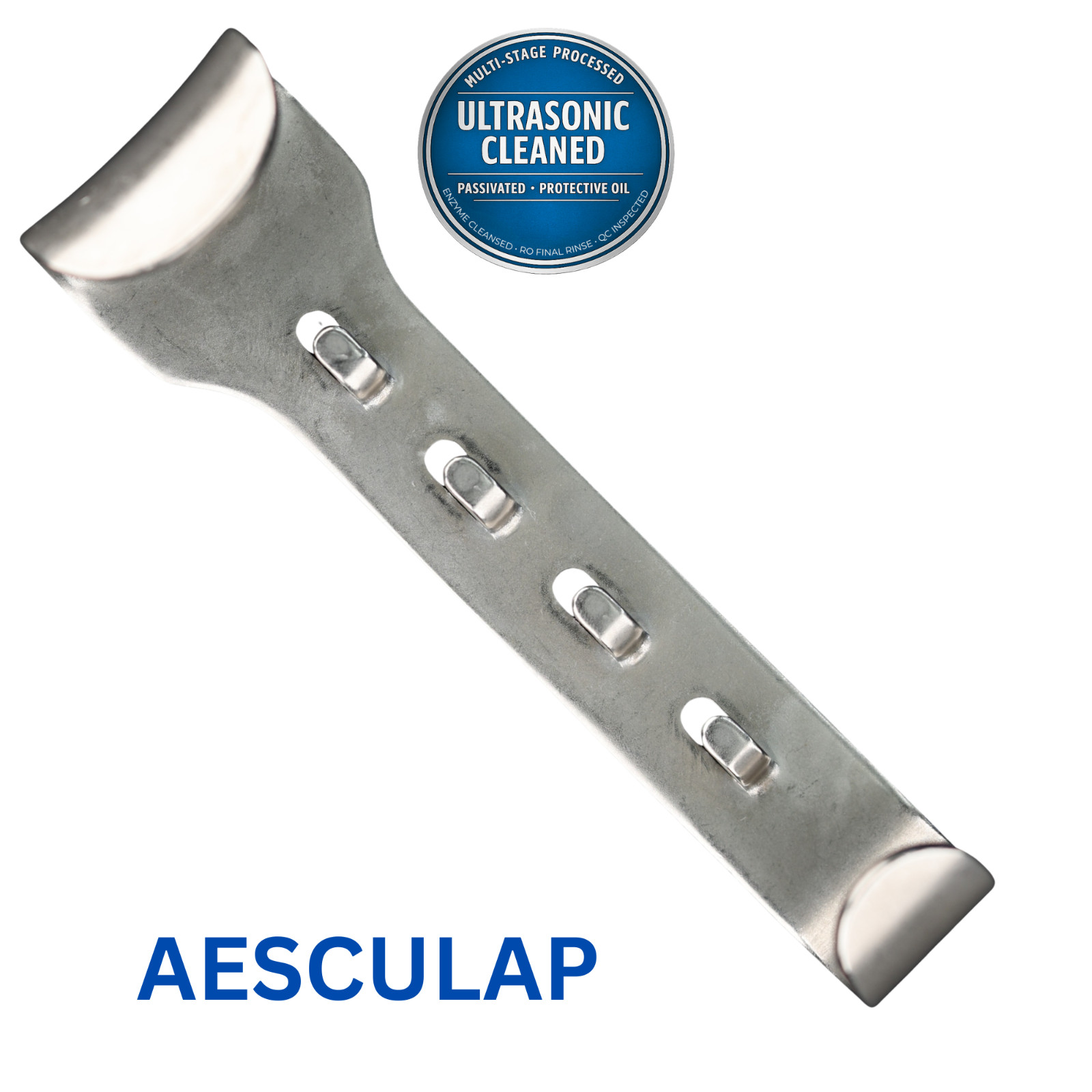 AESCULAP BV646 Denis-Brown Retractor, Double-Ended 20mm x 30mm Blade, CRV, 4.25″