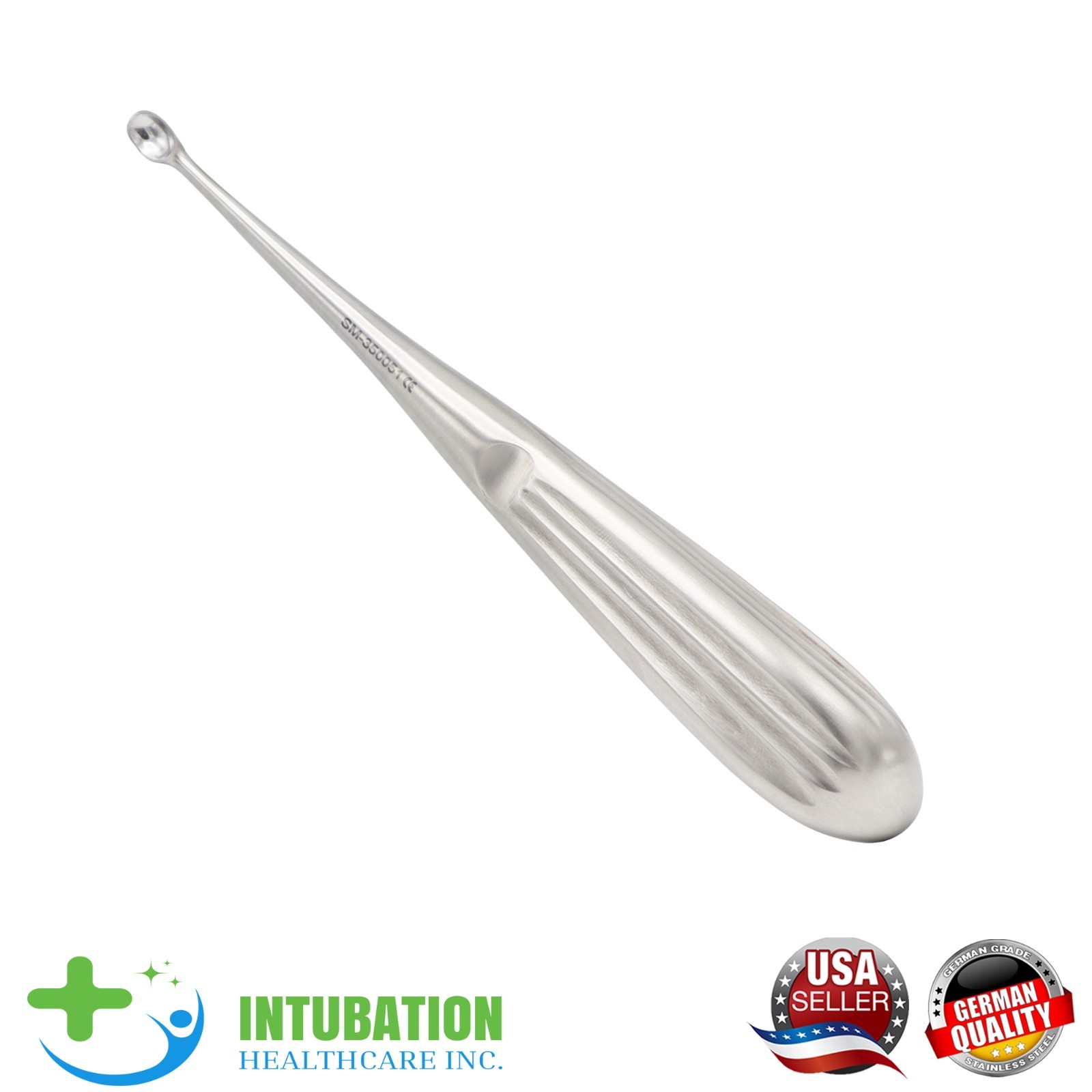 Spratt Brun Mastoid Curette #5 Surgical Ear Instruments Stainless German Grade