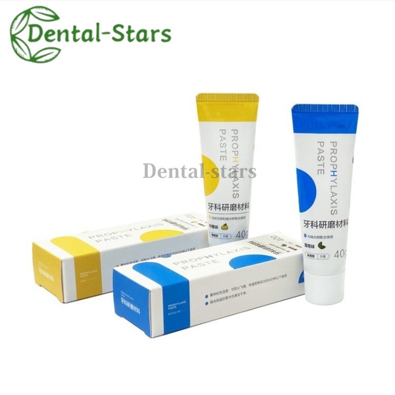 Dental Prophy Paste Fine Regular Grit Prophylaxis Paste w Fluoride For Polishing