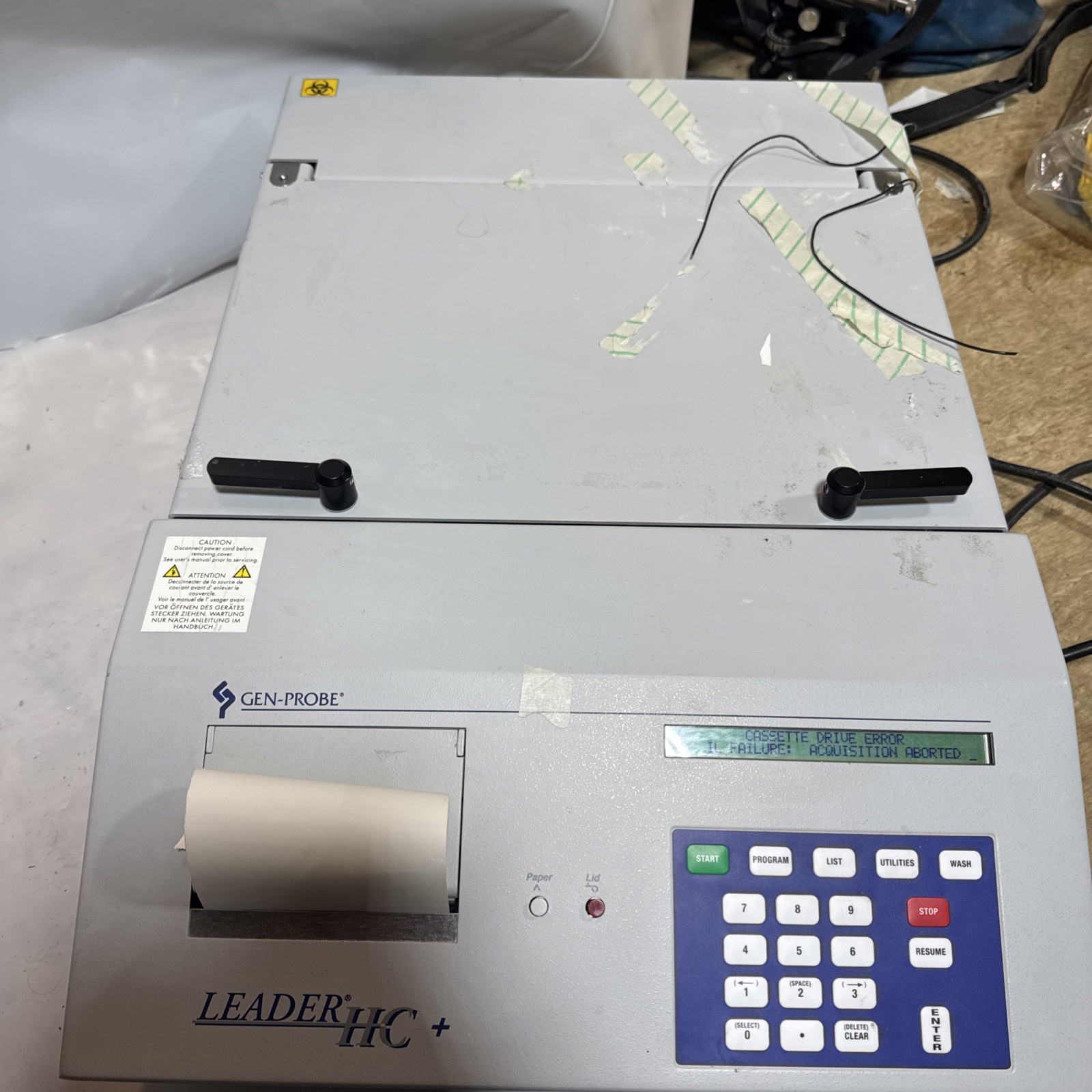 MGM Instruments Inc Gen-Probe Leader 450 HC+ 110 VAC