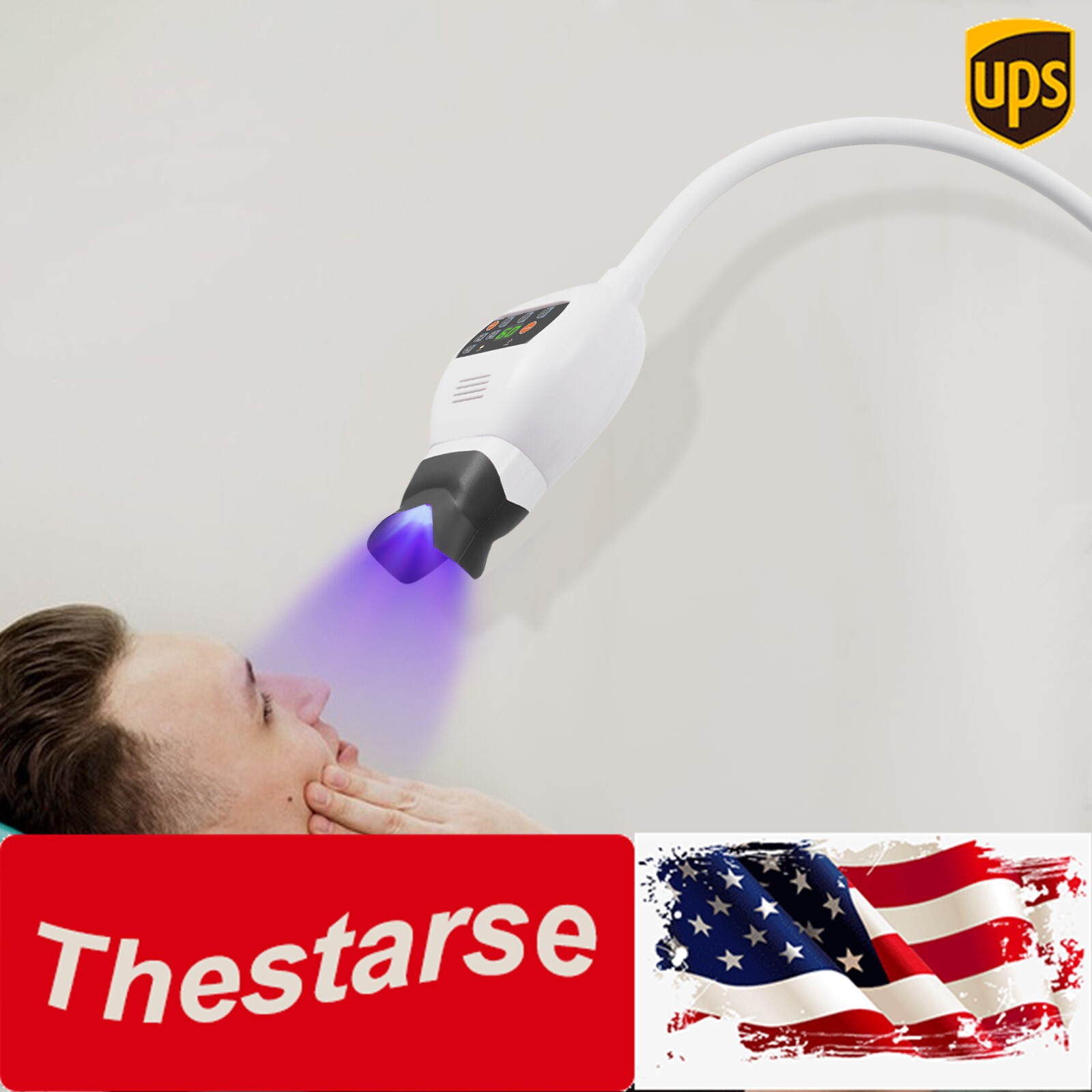 Modern Dental Teeth LED Whitening Light Lamp Teeth Whitening Machine White 300w
