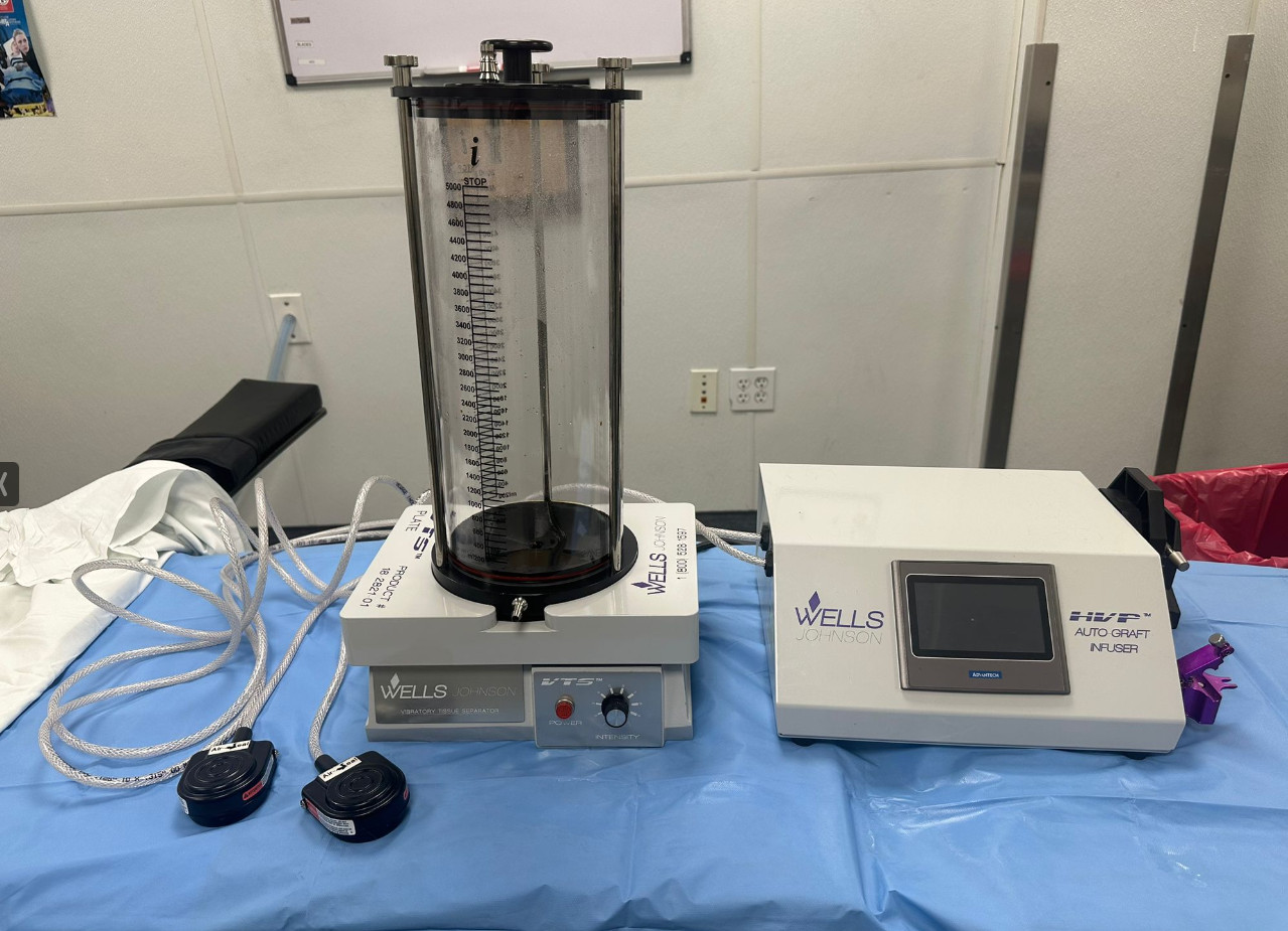 ​Wells Johnson High Volume Precision Auto-Graft Infusion System