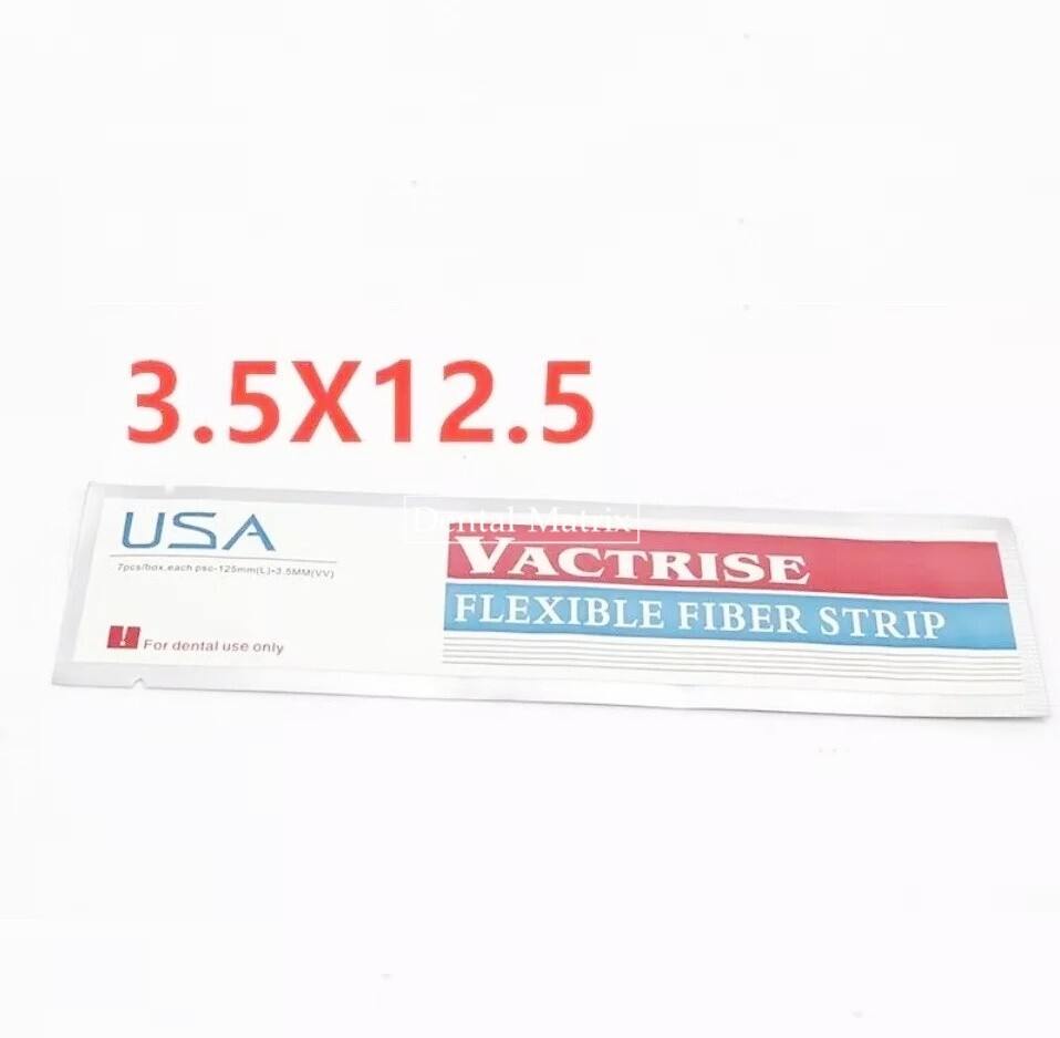 7pcs Dental Flexible Glass Fiber Strip Splint Composite Resin Bonding Ribbon USA
