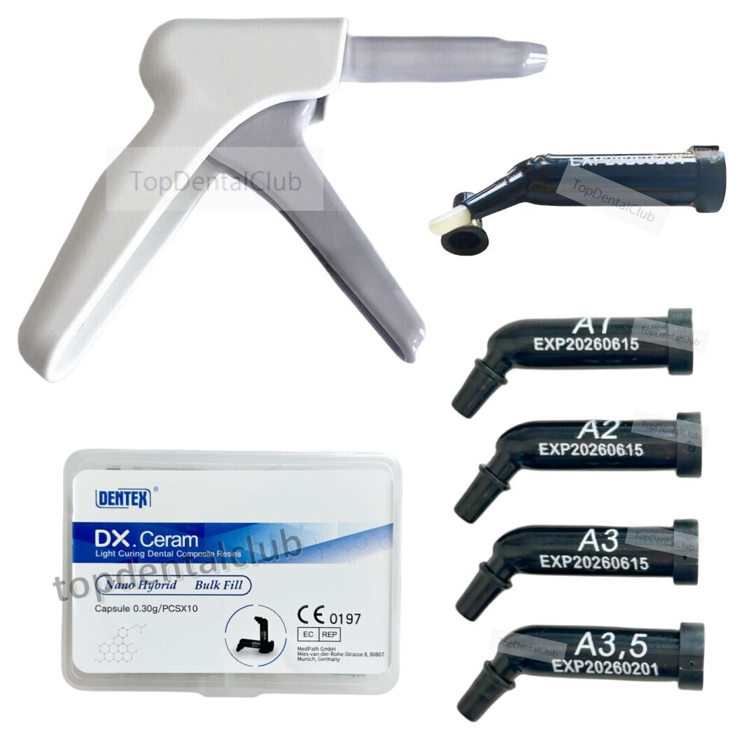 Dental Composite Resin Capsules Unidose Dispenser Gun Applier Fits GC Fuji 3M