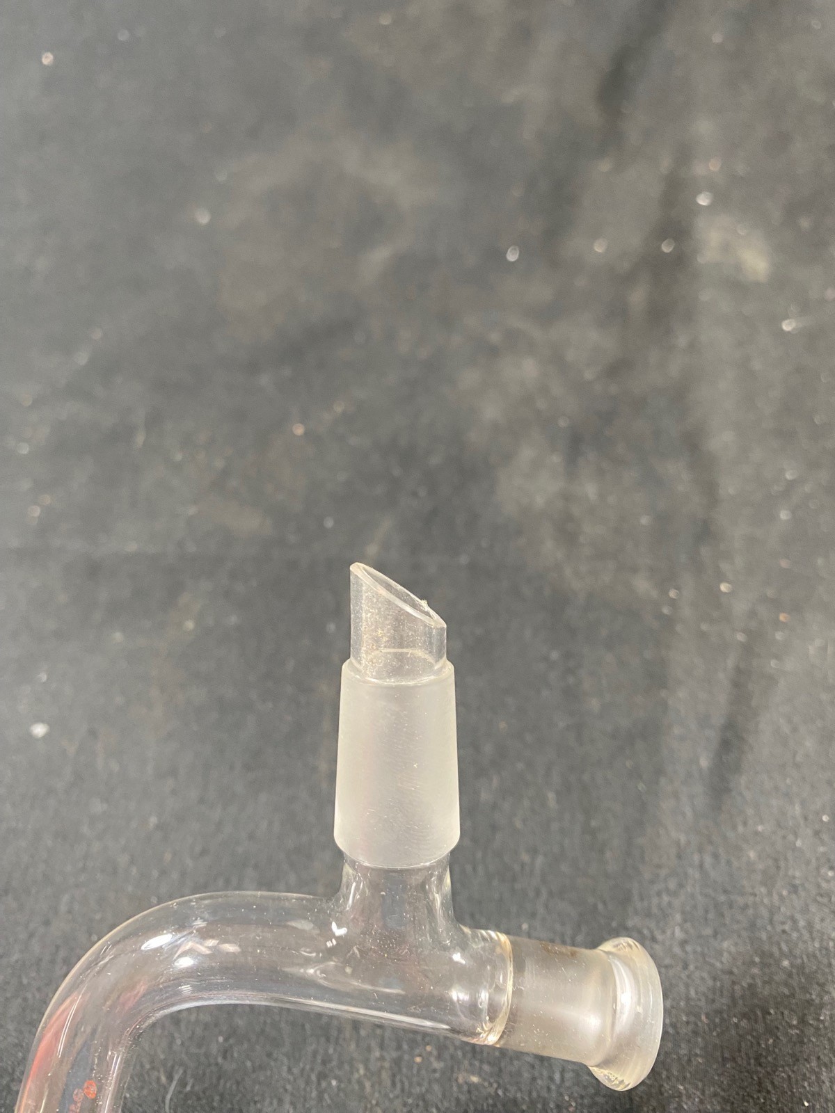KIMBLE KONTES Glass 14/20 10/18 Thermometer Joint Claisen Distillation Adapter