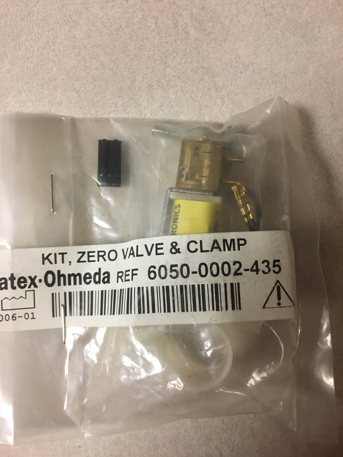 NEW Datex Ohmeda Zero Valve for 5250 RGM Part # 6050-0002-435
