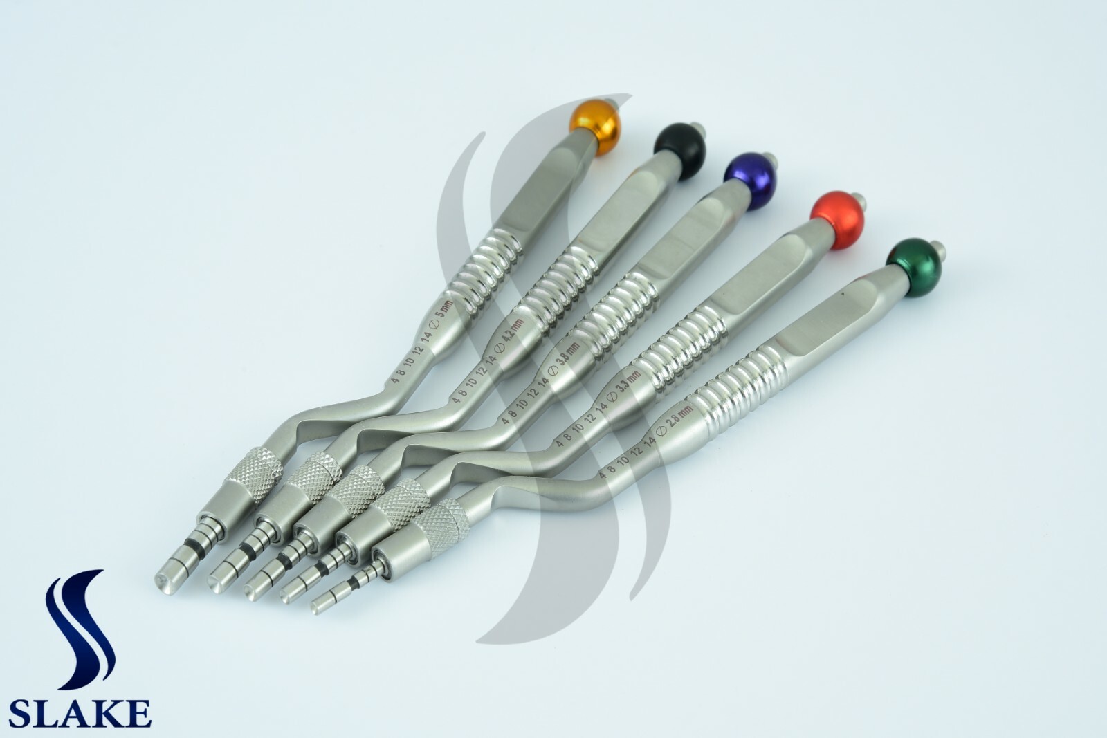 NEW Sinus Lift Osteotomes Kit Off Set Concave Dental Instrument CE