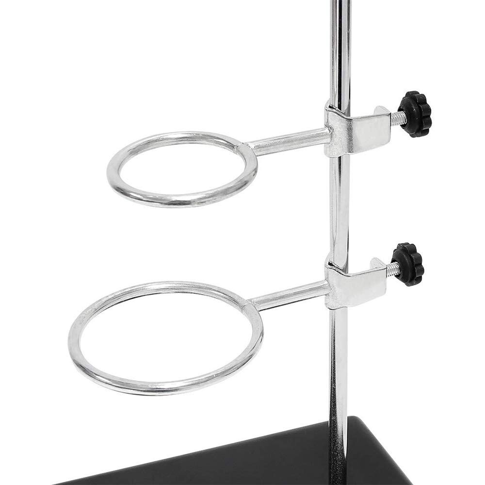 Corrosion-Resistant Retort Stand with Cork-Lined Burette Clamp – Lab Essential