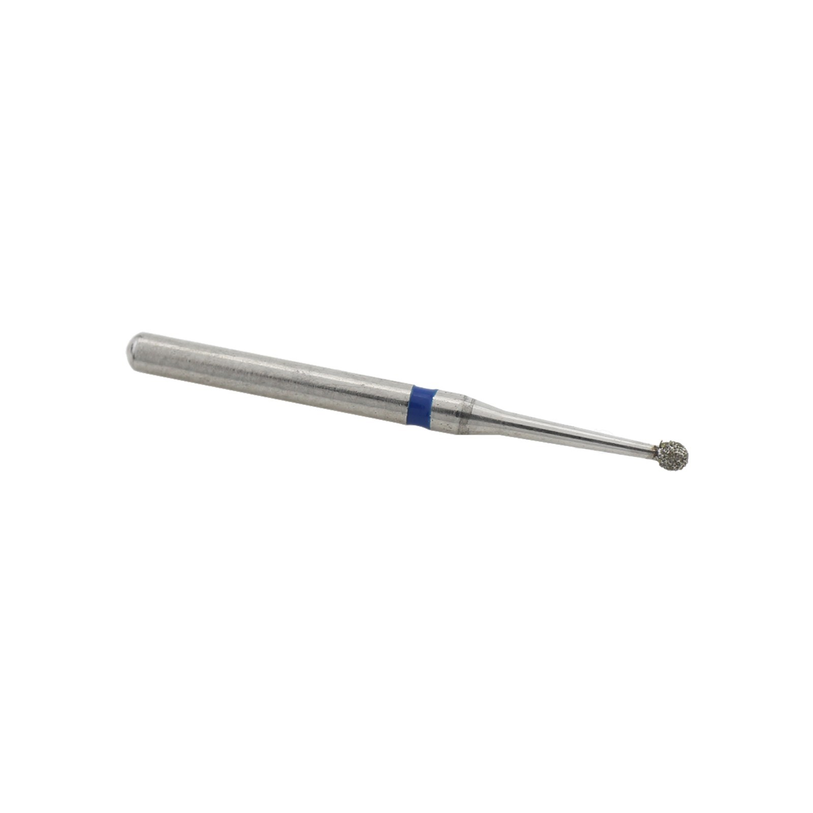 Dental Diamond Bur Long Shank Ball Round Medium 801L FG High Speed Burs 22mm