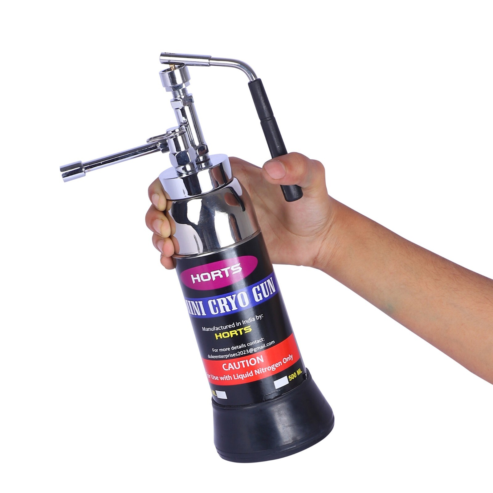 Mini Cryo Can 500 ml Liquid Nitrogen Container Spray Can For Dermatology Cryopro