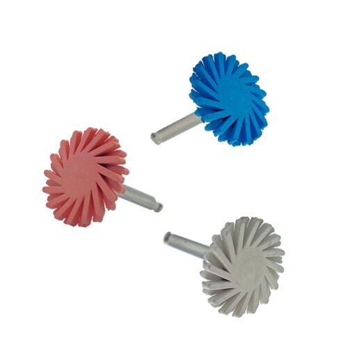 6pcs/Set Dental Composite Polishing Polisher Diamond System RA Disc 14mm Wheel
