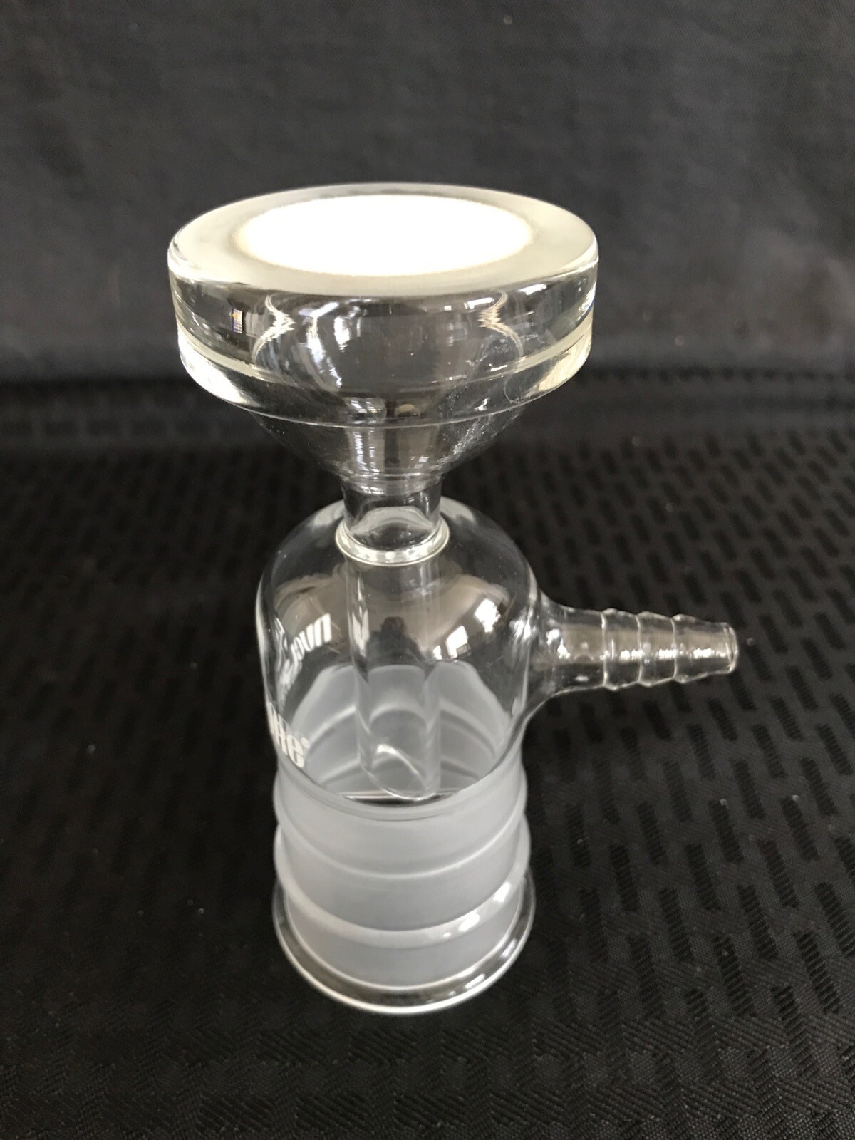 NUCLEPORE Glass Microfiltration 400mL Graduated Funnel 47mm 45/50 Tubulated Base