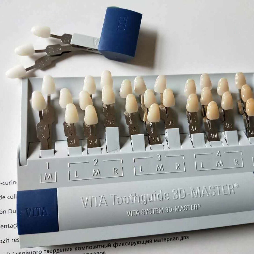 VITA Dental Toothguide 3D Master Resin 29 Colors With Bleached Shade Guide
