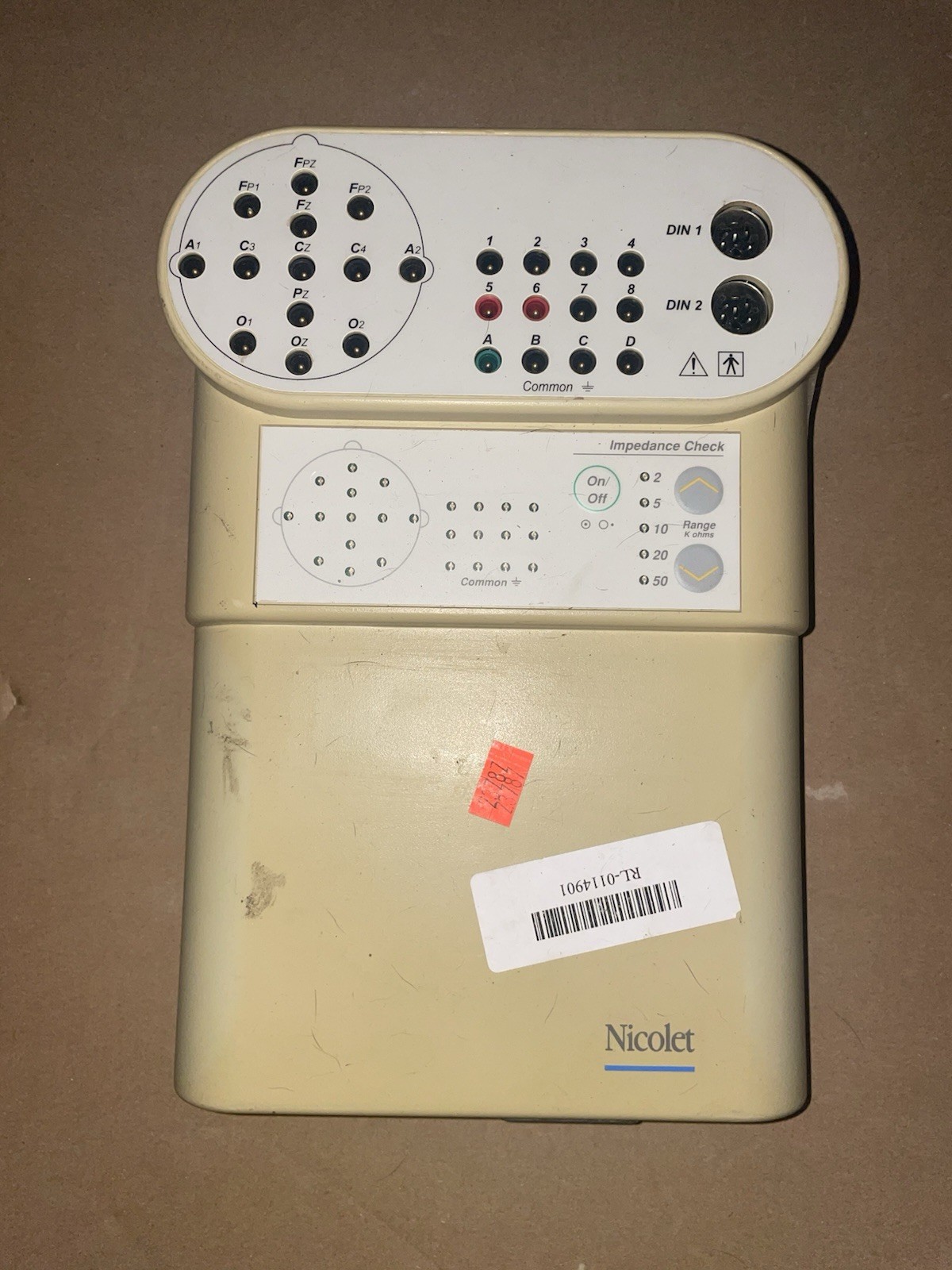 Nicolet Vascular EP 4 Channel EEG Electroencephalography Amplifier
