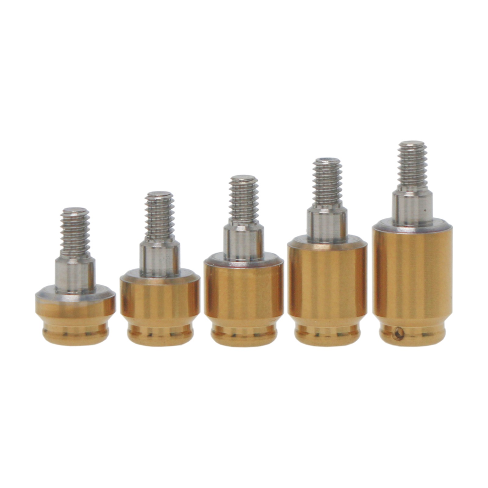 US Dental Locator Abutment Fits Zimmer TSV 3.5/4.5 NP/RP 1-5mm GH Internal Hex