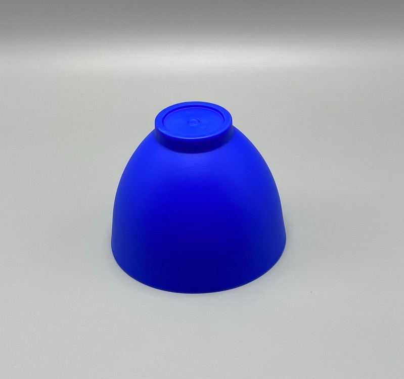 Dental Lab Mixing Bowl Flexible Silicone Rubber Extra Large Blue Bowls Hygienist