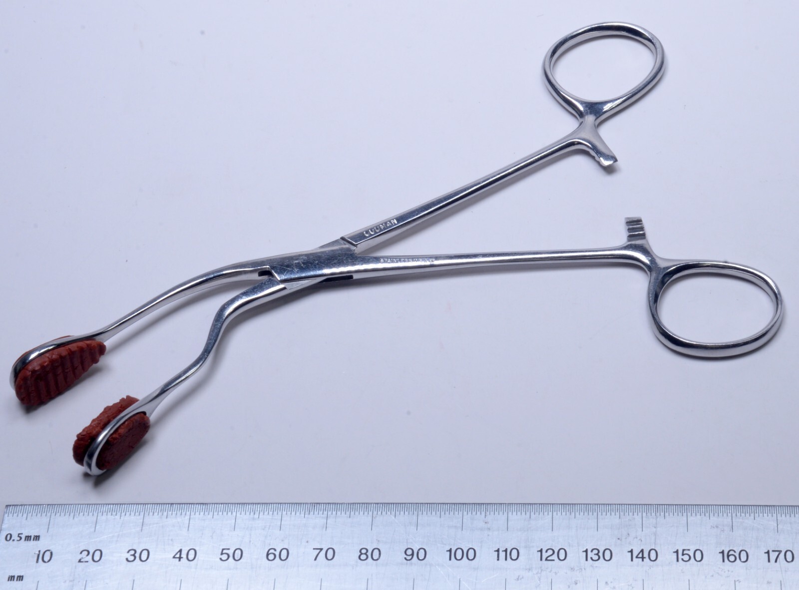 Codman Young Tongue Seizing Forceps 6¾” Stainless Surgical