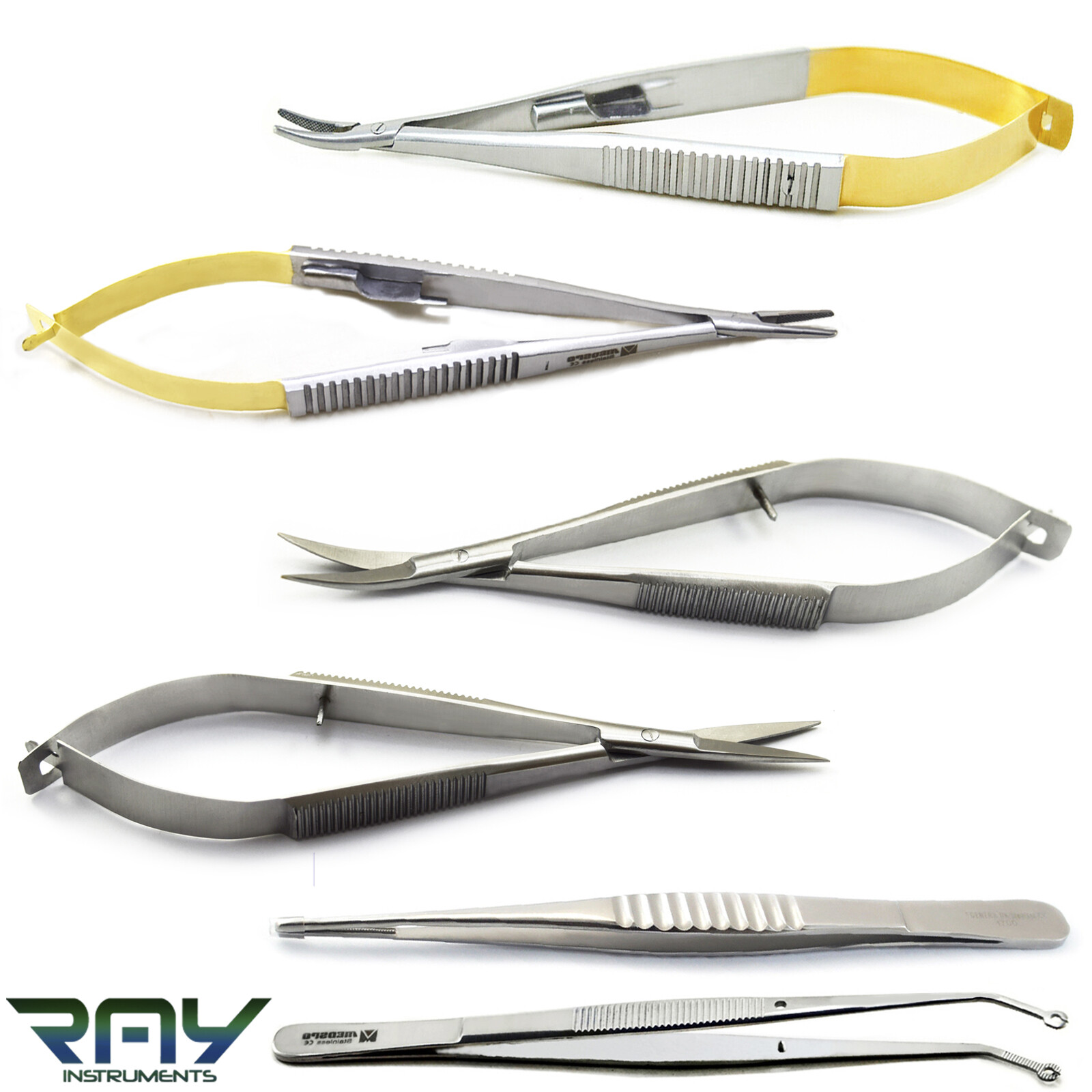 Dental Microsurgery Set Oral Micro Suturing Surgery Ophthalmic & Implant Tools