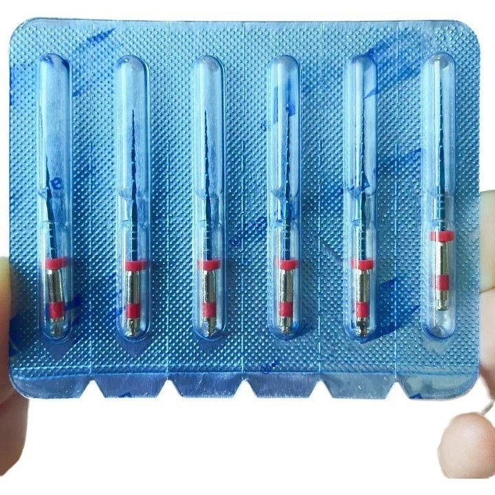 Dental RECIPROC rotary Blue Dental Endo NiTi File 6pcs/set R25 only in 25mm