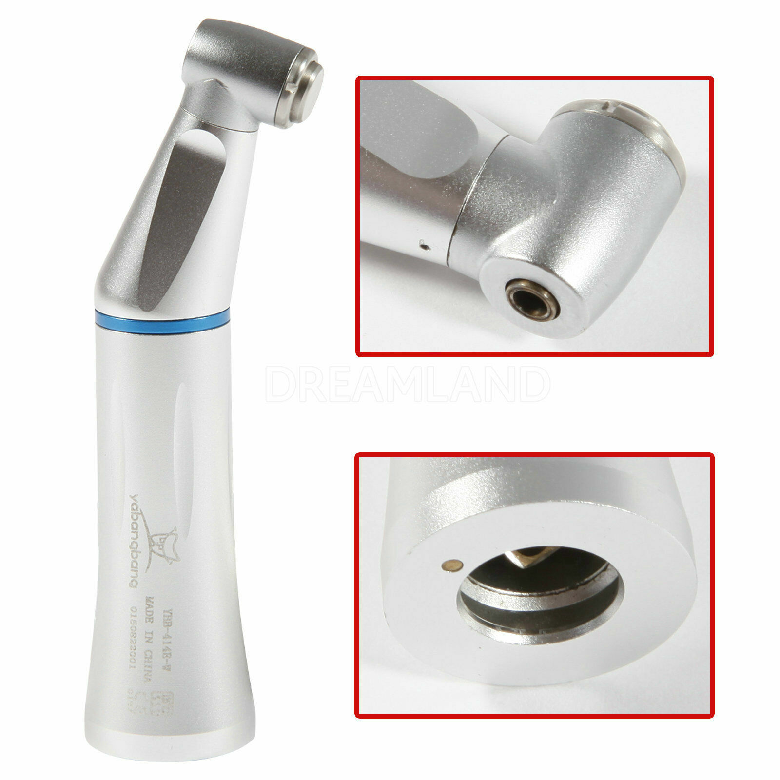 Internal Inner Water Spray Dental Low Speed Contra Angle 1:1 Push Button WY