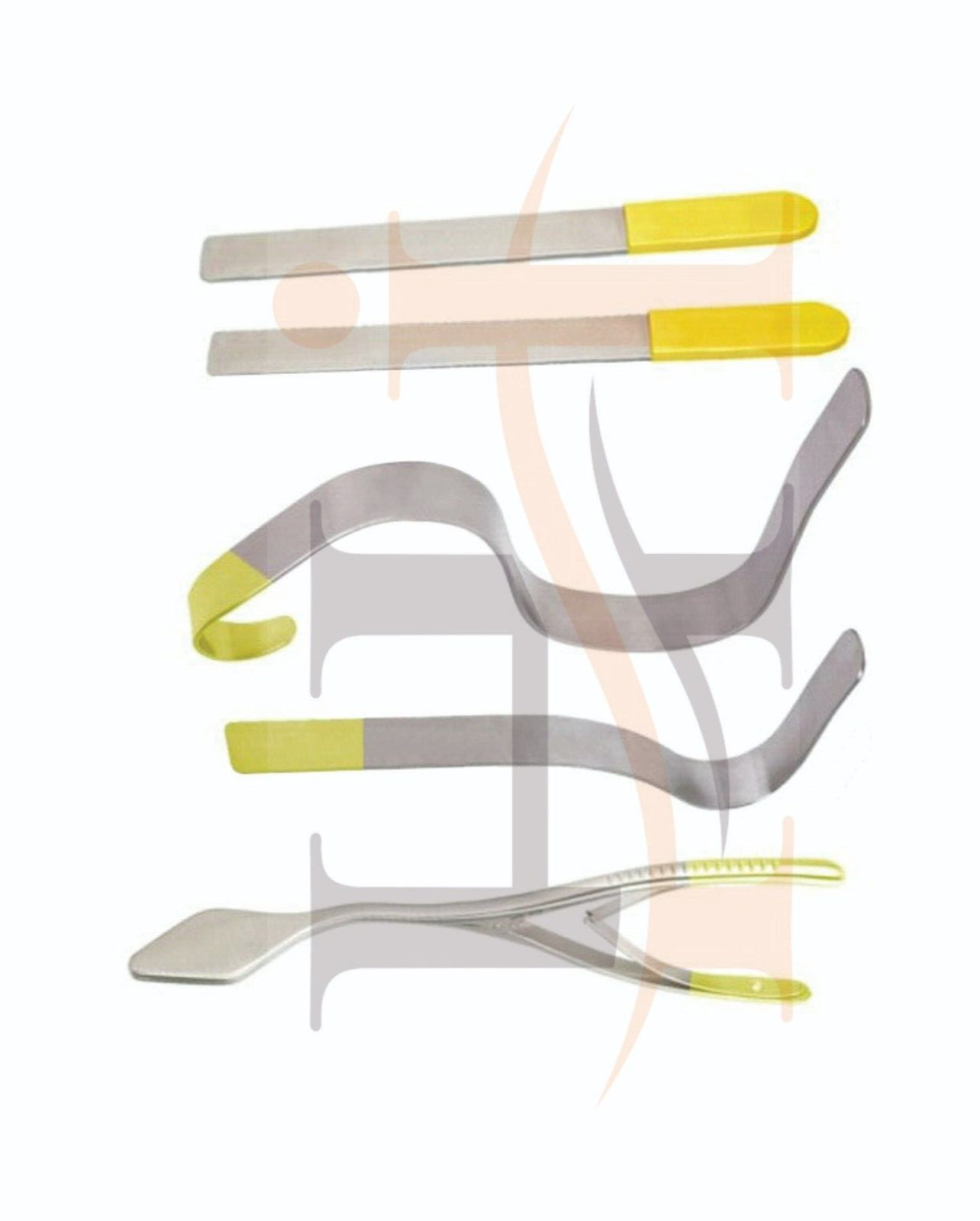 Gonzalez Gluteal Instruments Set Of 5 Pcs Surgical Instruments