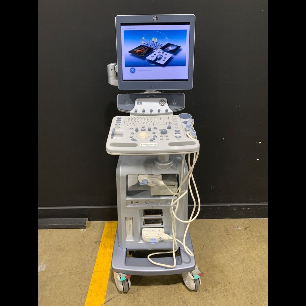 GE LOGIQ P6 Ultrasound System with 4C and 9L Probes ( DOM 2012 )