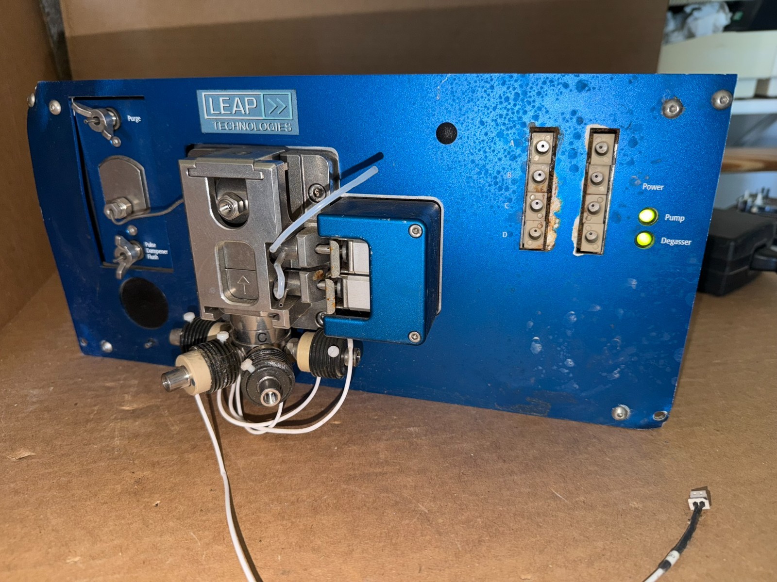 Leap Technologies 4X Ultra Binary Biocompatible HPLC Chromatography Pump degas