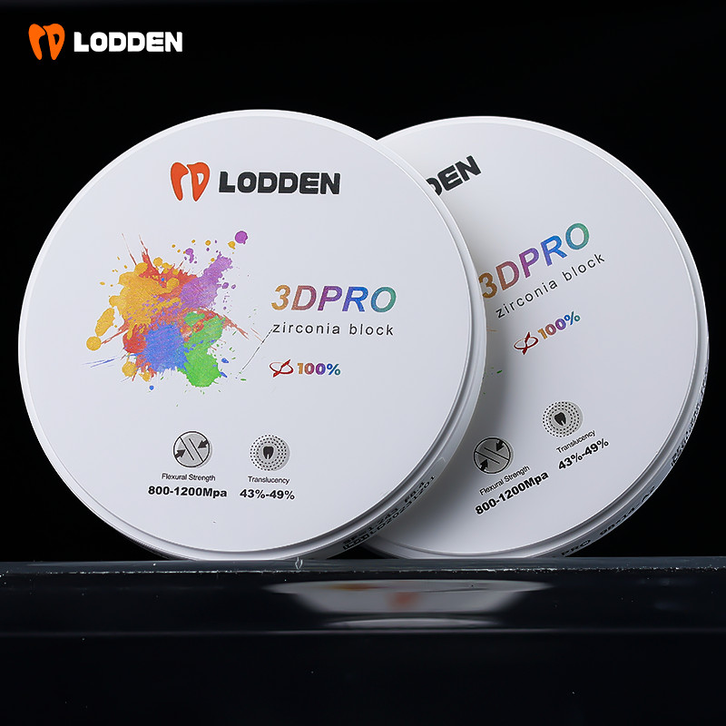Dental Zirconia Block Porcelain Teeth 3D PRO Multilayer Translucency 98mm Disc
