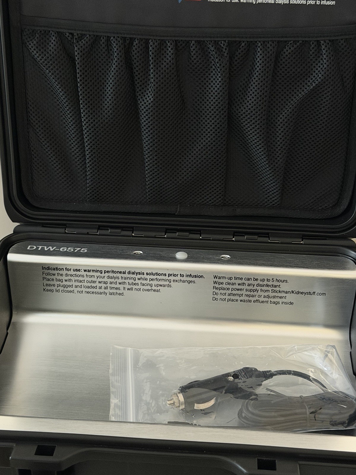 Daytripper CAPD Solution Warmer 120v