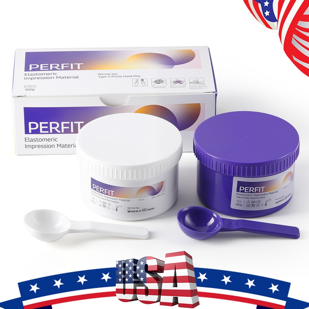 Dental Silicone Elastomeric Impression Material Heavy & Light Body Normal/Fast