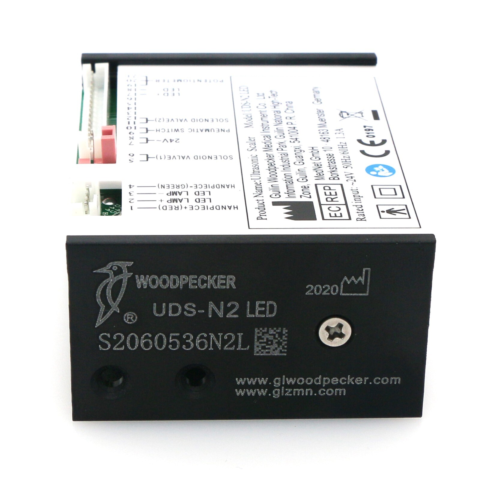 US Woodpecker Dental Ultrasonic Piezo Scaler Built in UDS-N2 LED Handpiece EMS
